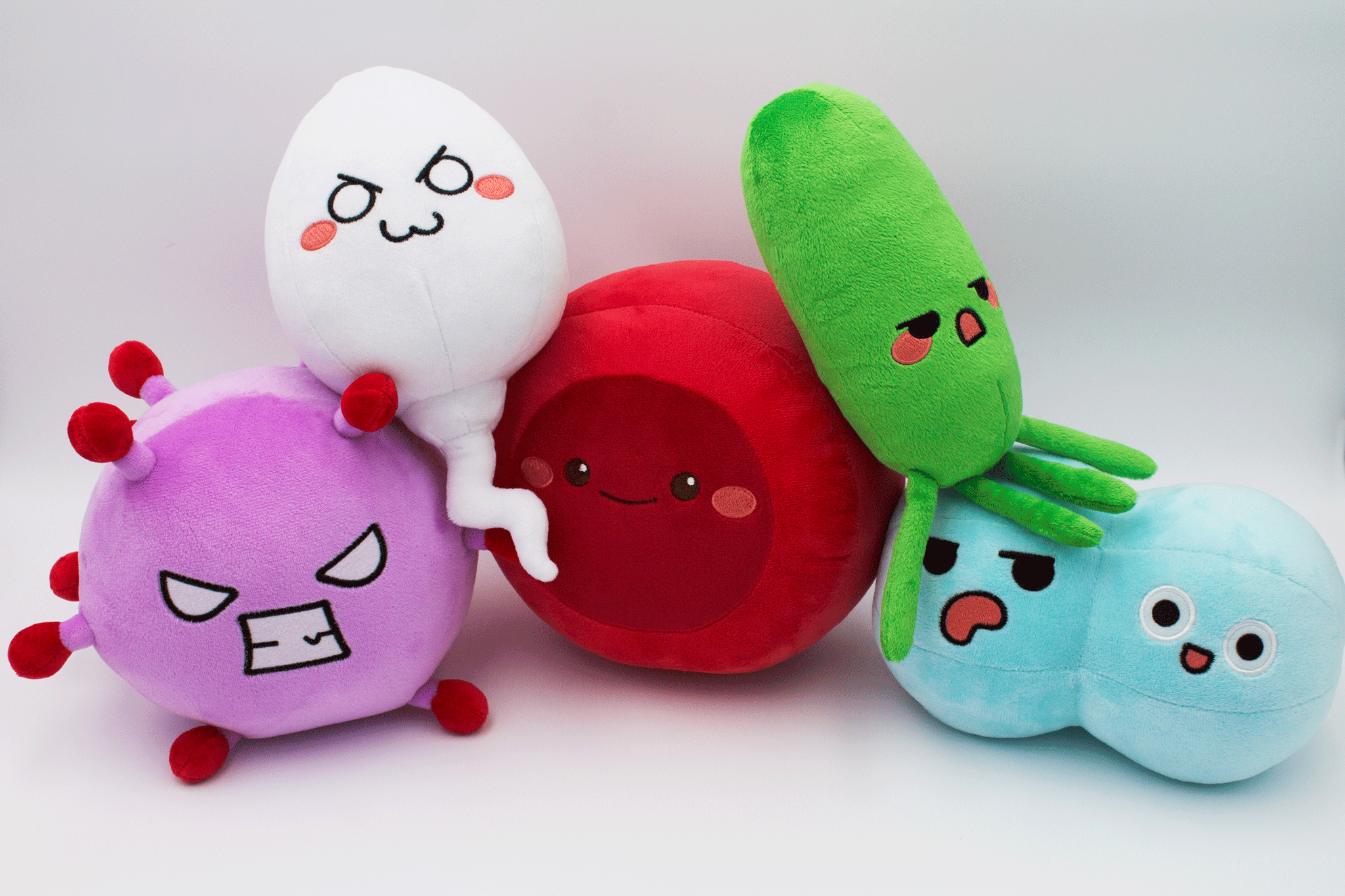 Microbe Plushie Bundle#N# – BioPlushLab Inc.